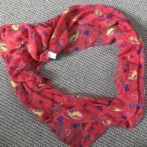 Kansas Jayhawks Basketball Polyester Scarf Loop